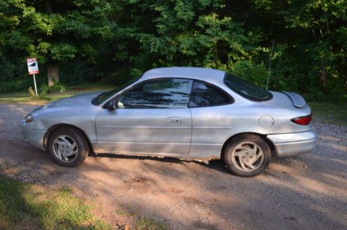 2001 ford zx2 escort silver