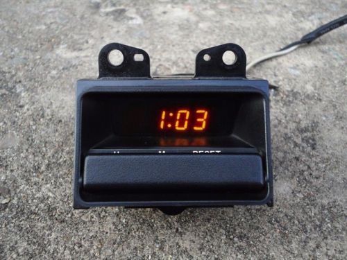 Jdm honda civic 92-95 (eg6,eg9) clock amber light display oem