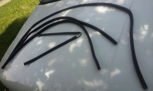 68 69 70 71 72 chevy ii nova interior black headliner windlace molding trim set