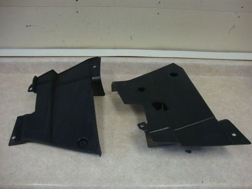 2004 can am outlander 330 right &amp; left side panel mud guard deflectors 400