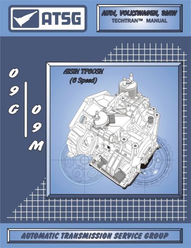 Audi vw bmw 09g 09m tf60sn atsg rebuild manual transmission transaxle overhaul