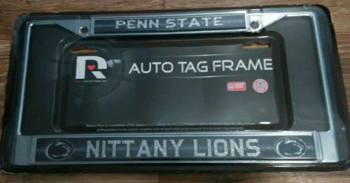 Ncaa penn state nittany lions bling chrome plate frame