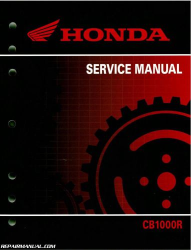 2011-2016 honda cb1000r motorcycle service manual : 61mfn05