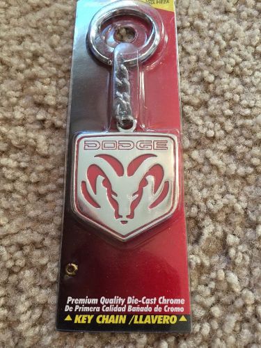 Nice dodge ram truck chrome/colored key chain