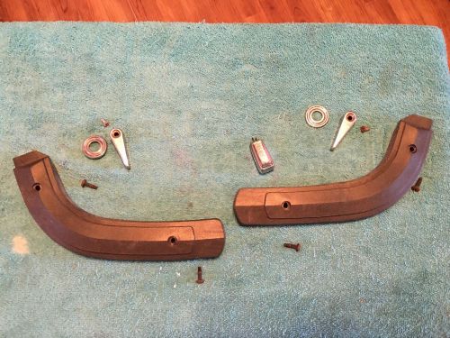 1970 ford ranchero oem bench seat tilt levers and trim