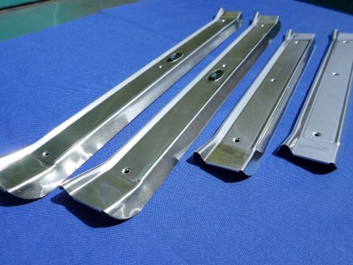 New 1965-70 chevrolet chevy impala belair biscayne caprice door sill plates 4 dr