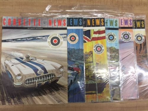 Corvette news magazine 1967 thru 1979 all issues fantastic set