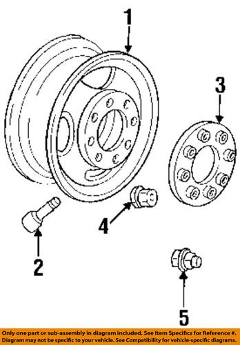 Gm oem 472536 wheels-ring