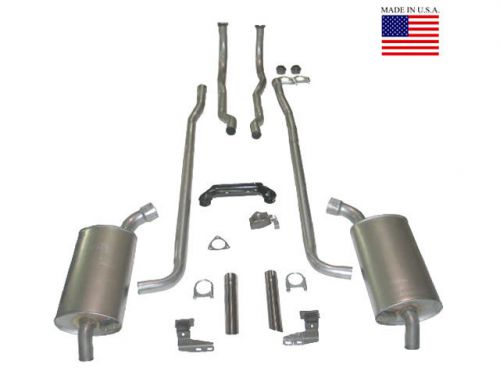 1964-1967 corvette c2 deluxe exhaust system 2&#034;