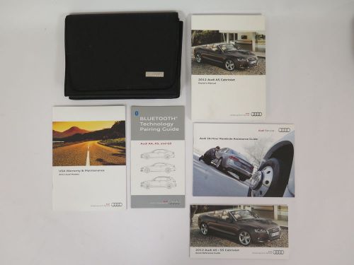 2012 audi a5 owners manual book