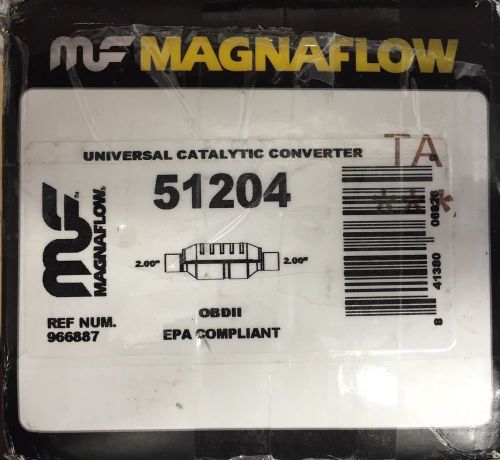 Magnaflow 51204 high-flow catalytic converter round 2&#034;