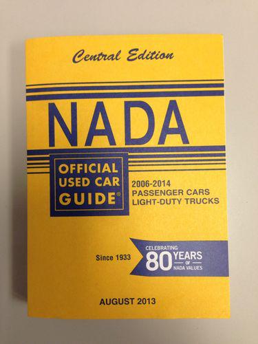 Nada official used car and truck value guide central edition