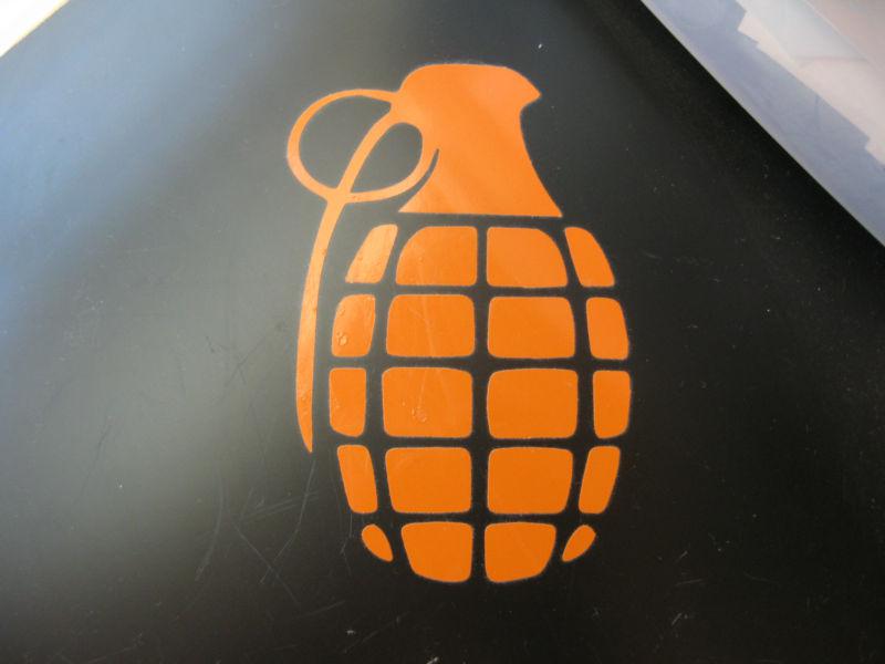 Grenade  vinyl sticker decal- honda subaru euro vw suv truck car jdm