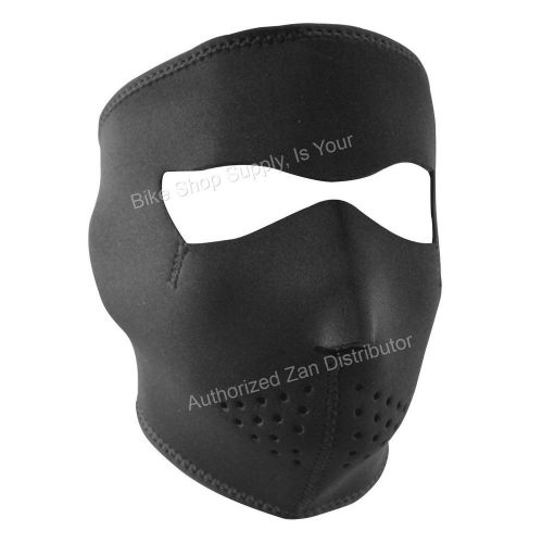 Zan headgear wnfms114, neoprene full mask, child size, revereses to black, black