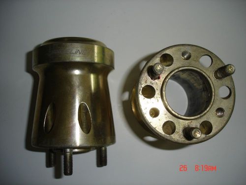 Pair of driveline magnesium 50mm rear hubs /  50mm x 98mm wide.