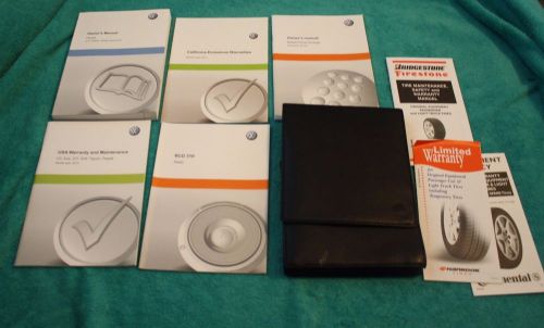 2013 vw volkswagen passat se sel s owners manual set with case tdi