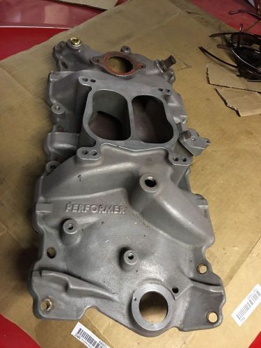 Edelbrock small block chevy performer intake manifold aluminum