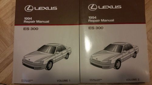 1994 lexus es300 service manuals