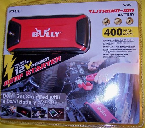 Bully 12v jump starter--new!!