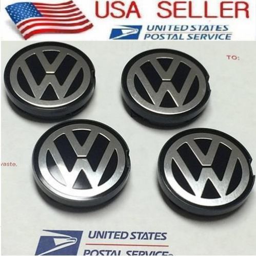 4pcs wheel center hub caps 55mm for vw beetle golf jetta eurovan 6n0 601 171