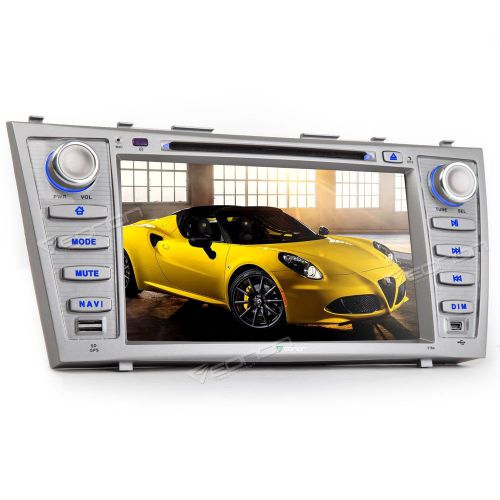 Us l 2 din 8&#034;hd car dvd gps player nav bluetooth usb for toyota camry 07-11 +map