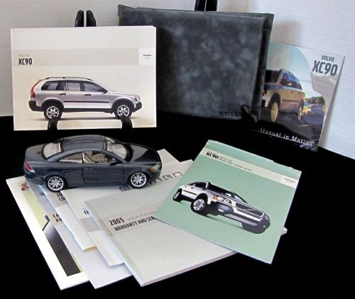 2005 volvo xc90  xc 90  owners manual set #o212