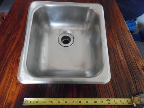 Catalina 22 25 stainless galley sink