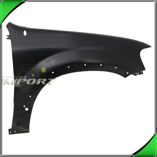 2001-2007 ford escare black steel w/flare mldg hole passenger right side fender