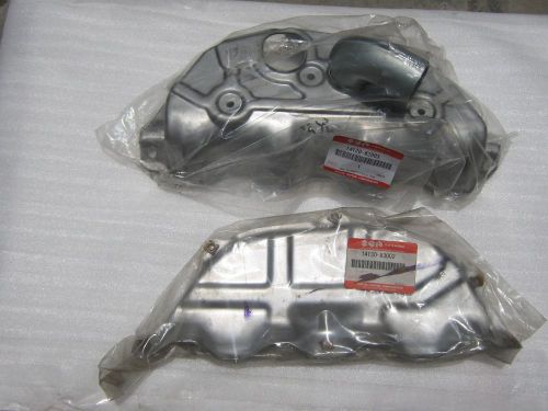 Suzuki samurai exhaust manifold upper lower covers new genuine 90-95 free ship