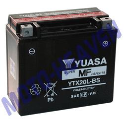 Genuine yuasa battery ytx20l-bs buell harley sportster softail dyna ytx20lbs