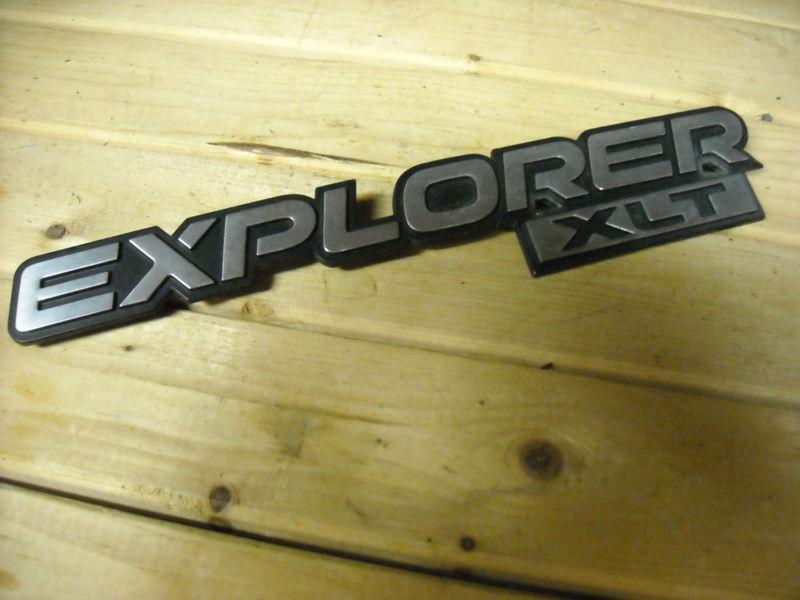 91 92 93 94 ford explorer xlt emblem rear decal 