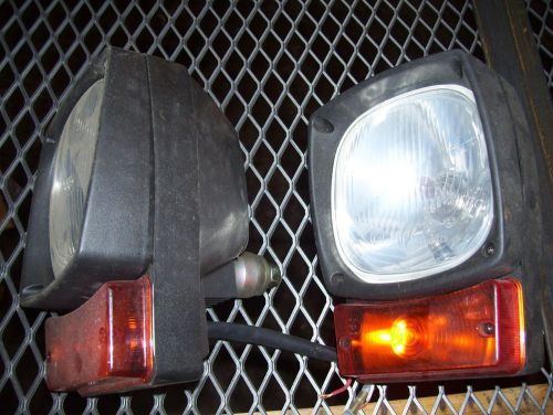 Pair, snow plow lights