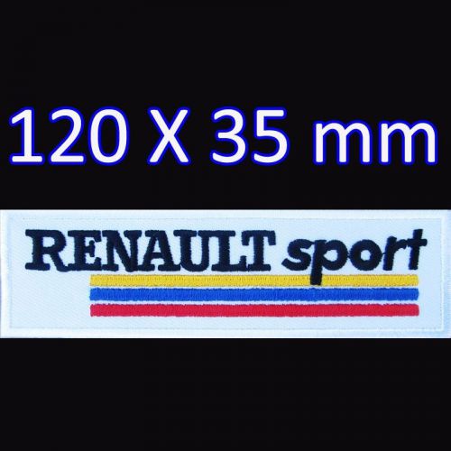 Renault sport racing advertising iron on patch formula 1 motorsport megane gt rs