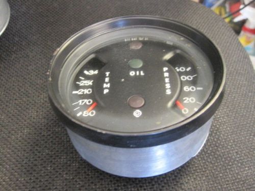 Porsche 911 oil temperature/pressure gauge  911 641 107 31 original vdo german