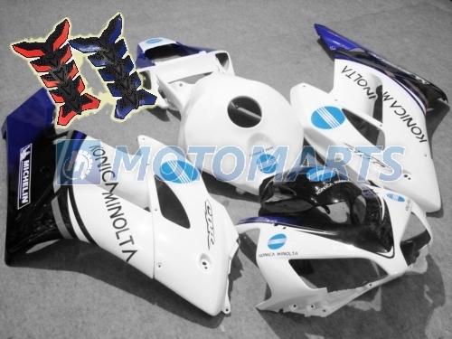 Free tank pad x2! injection fairing kit for honda cbr 1000 rr 04 05 fireblade ab