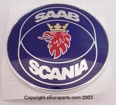 New genuine saab emblem - trunk 4094777