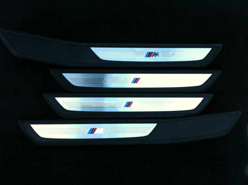 Bmw f01 f02  ///m sport door sill sills trim panel cover step 7 series oem nice