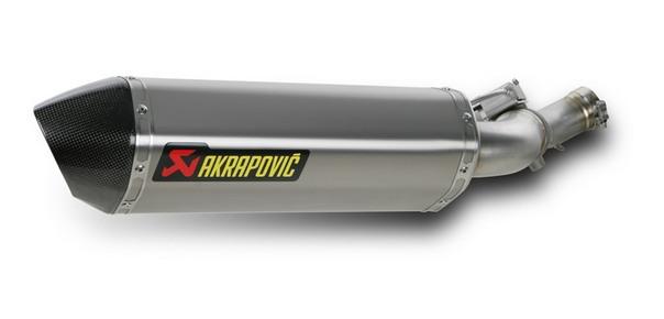 Akrapovic slip-on muffler ss/ti/cf for yamaha fz8 2011-2012