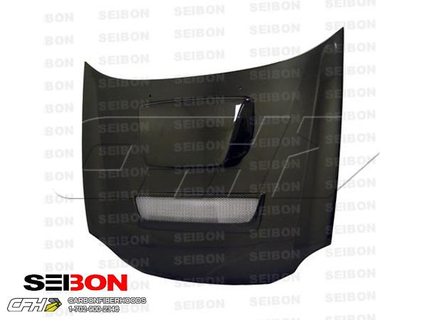 Seibon carbon fiber rc-style carbon fiber hood kit auto body subaru impreza, wrx