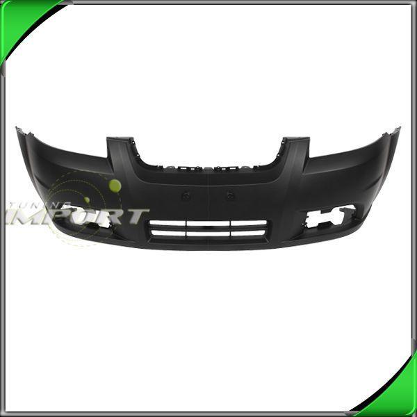 07-11 chevy aveo front bumper cover replacement abs plastic primed paint ready