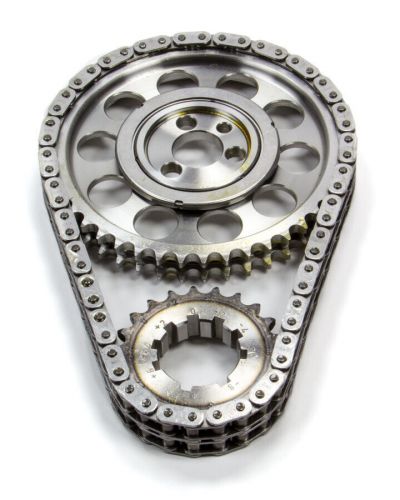 Rollmaster romac    cs1040 lb05    sbc billet roller timing set w torr  bearing