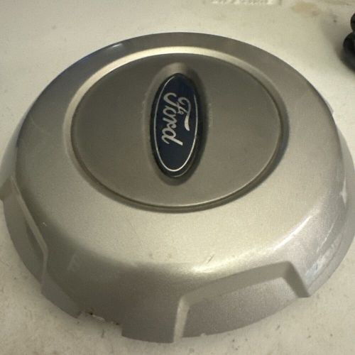 2004-07  ford f-150 wheel center hub cap silver &amp; gray 4l34-1a096-bc oem