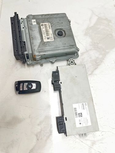 Bmw 5 f10 f11 2011 diesel engine ecu kit and lock set 8510137 bmo12368