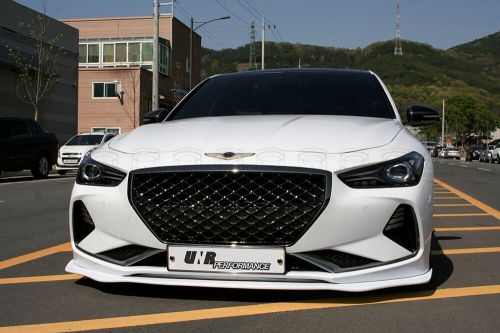 Unr performance front splitter for genesis g70 2019-2021 [us inventory]