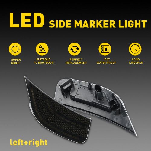 Led side marker lamp turn signal light fit 2021 2022 cadillac escalade gmc yukon