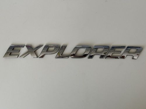 Oem 1998-2001 ford explorer rear trunk hatch liftgate emblem badge