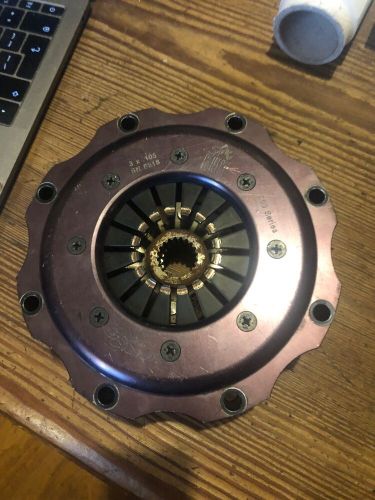 Super clutch - 5.5&#034; triple plate lug drive race/hillclimb clutch -7/8&#034;x20 plates