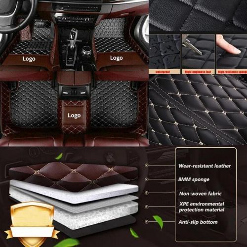 Car floor mats for land rover all series custom waterproof all weather carpets