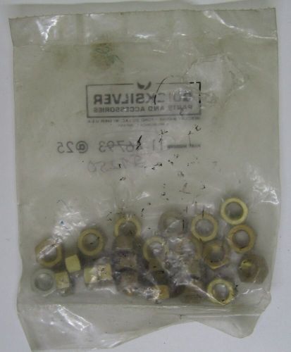 New quicksilver mercury marine boat oem nut lot of 24 part no. 11-46793