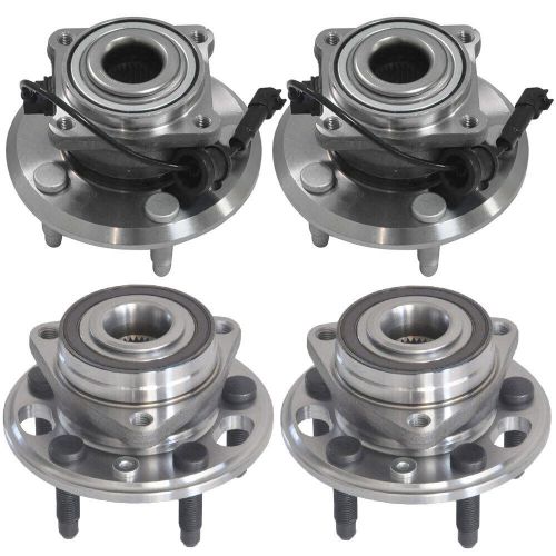 Wheel hub bearing for gmc terrain chevy equinox 2010-17 front and rear 4pack